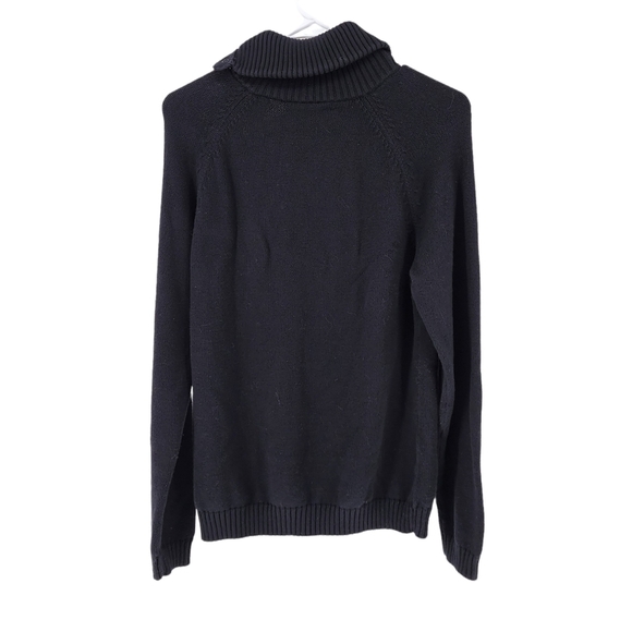 Ralph Lauren Women's Button Convertible Turtleneck Sweater - L - Picture 4 of 4